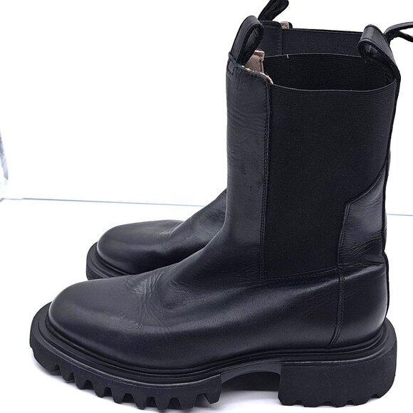 AllSaints Women's Hallie Mid Calf Boot - Size 8 US/ 38 EU - Picture 3 of 16